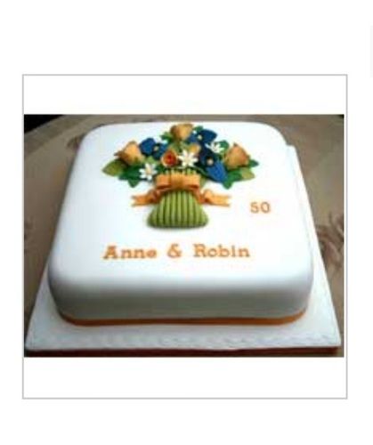 Designer and Delicious Taste Anniversary Cake
