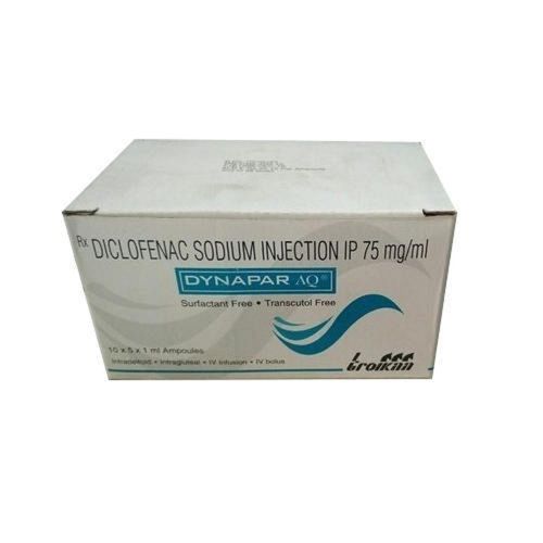 Liquid Diclofenac Sodium 75 Mg Painkiller Injection