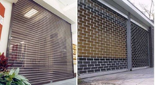 Grill Rolling Shutter With Manual Handkey