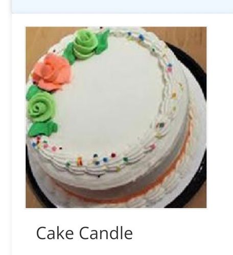 Round Shape Happy Birthday Cake