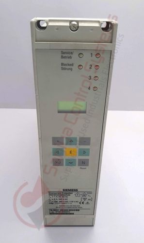 Siemens 7sj6001-5ea00-0da0/Bb Over Current Protection