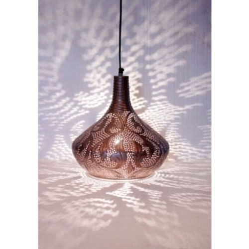 Multicolor Alluring Design Copper Hanging Led Lamp