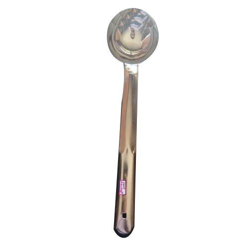 Silver Color Polish Stainless Steel Ladle Size: Various Sizes Are Available