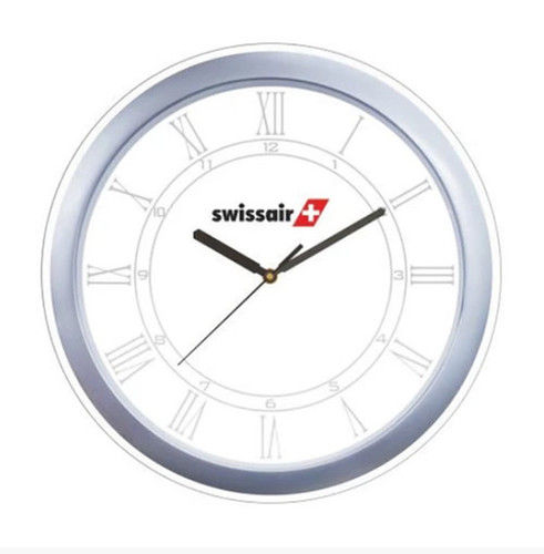 All Swiss Air Plastic Wall Clock