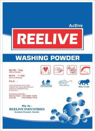 Blue 5 Kg Detergent Washing Powder 