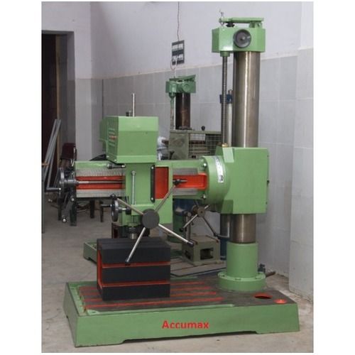 Heavy Duty Manual Radial Drill Machine - Color: As Per Requirement