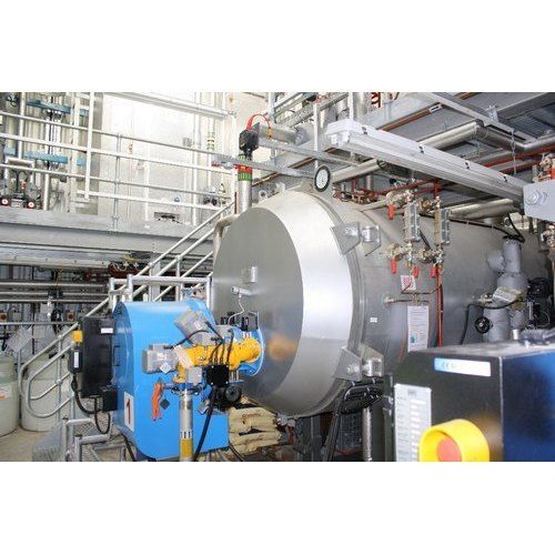 Cast Steel Industrial Automatic Diesel And Gas Hot Boiler