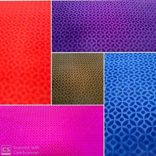 embossed velvet fabric