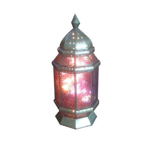 Silver Sturdy Design Aluminum Led Lantern