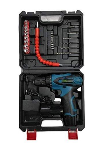 Breeze Shears Cordless Impact Drill Cum Screwdriver Kit, Set of 29, 12V, Battery Operated