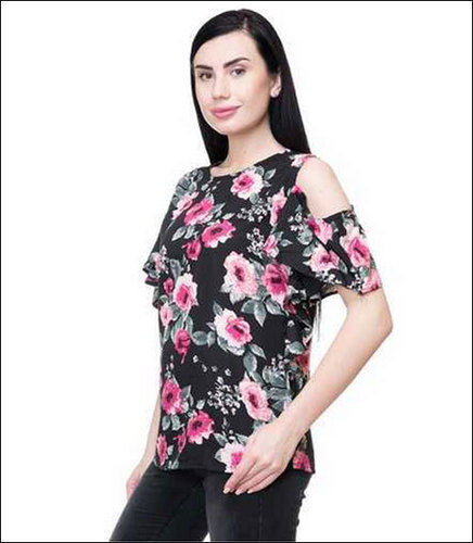 Ladies Casual Wear Printed Top