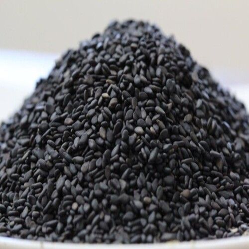 No Genetic Engineering Healthy Dried Natural Fine Taste Black Sesame Seeds Grade: Food Grade