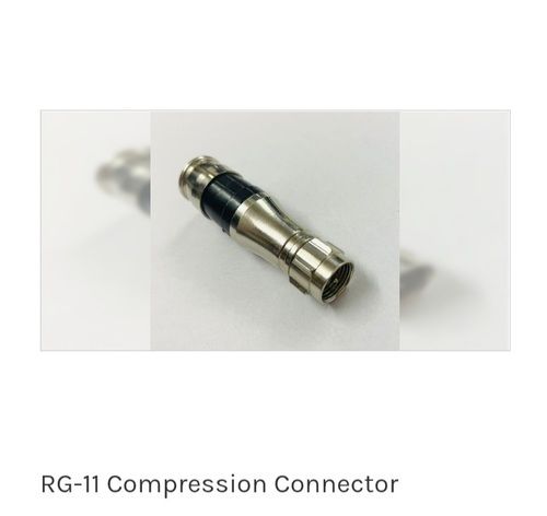 Polished Surface Rg-11 Compression Connector