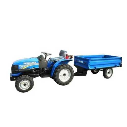 Blue Construction Use Mini Tractor