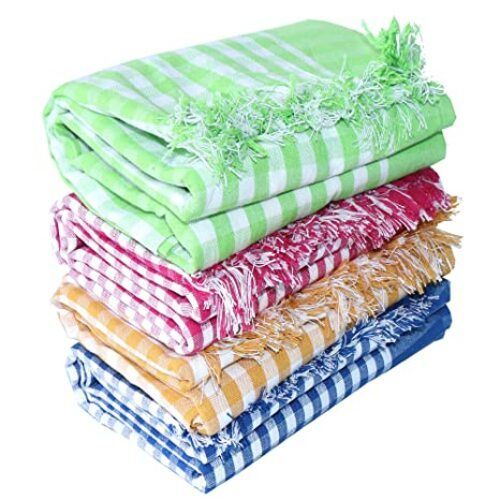 Household Stripe Cotton Towels 