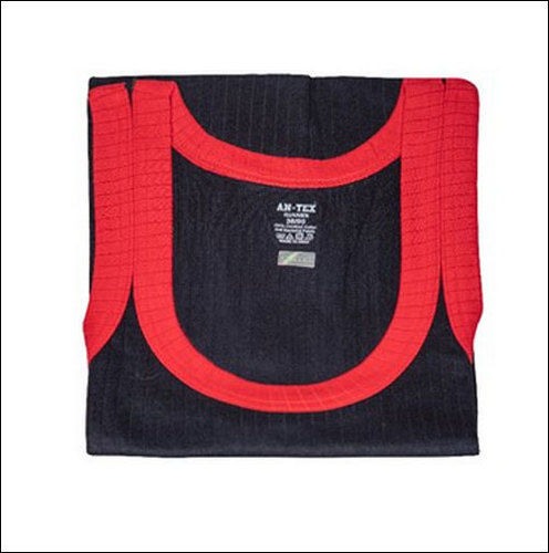 No Fade Mens Black Cotton Gym Vest