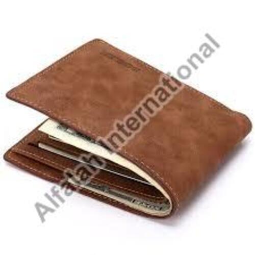 Mens Brown Leather Wallet