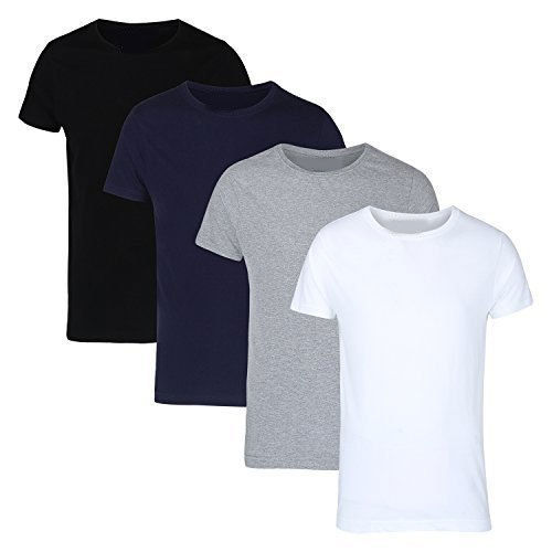 Mens Round Neck Cotton T Shirt Gender: Male