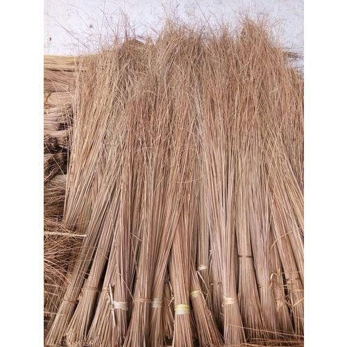 Natural Brown Coconut Broom for Cleaning