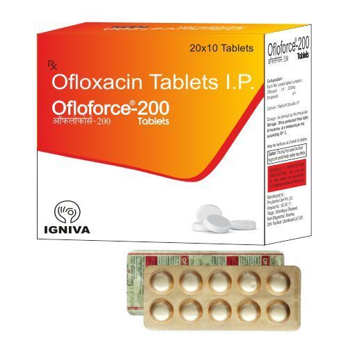 Ofloxacin Tablets Ip - Pack Of 20X10 Tablets Expiration Date: 2 Years