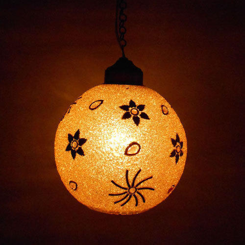 Round Shape Electric Hanging Lamp