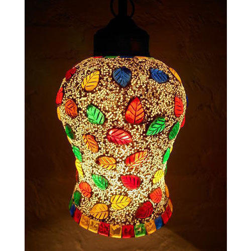 Trendy Design Mosaic Hanging Night Lamp