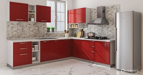 Durable Waterproof Pvc Modern Modular Kitchen