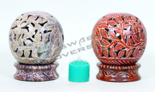 Carving Candle Stand For Home Decoration