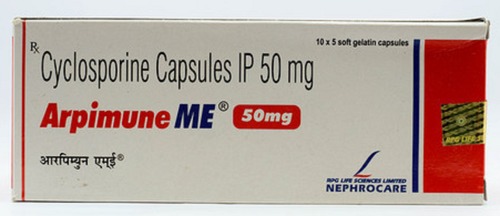Cyclosporin 50 Mg Capsules