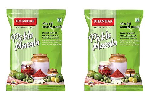 Dhanhar Gol Keri (Sweet Mango Pickle) Achar Masala | Made With Hand Picked Ingredients, 400 Grams (200g * 2 Pack)