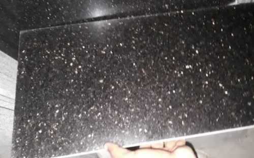 Galaxy Black Granite Slab Size: Custom