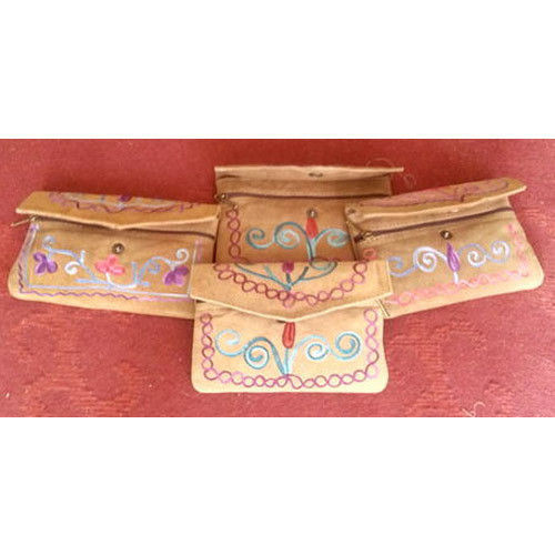 Handmade Embroidered Clutch Bag