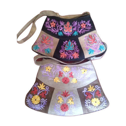 Multi Color Handmade Embroidered Ladies Bag