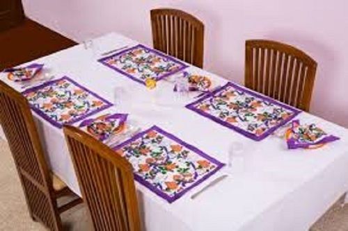 Multi Color Multicolor Table Mats For Dining Table, Best Quality, Material : Silicon, Coton, Polyester, Size : 2X6, 12X18