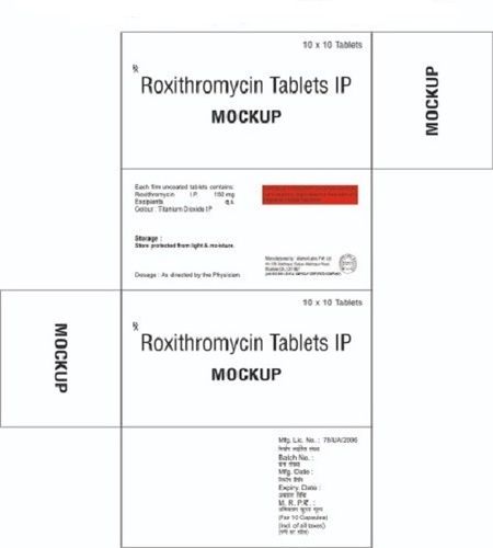 Roxithromycin Tablets 150 Mg/300Mg Generic Drugs