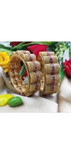 Traditional Style Designer Metal Bangles Gender: Women