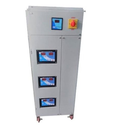 Air Cooled 20 Kva Servo Voltage Stabilizer With Mild Steel Cabinet Current: Ac Volt (V)