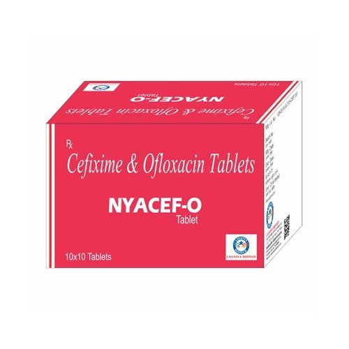 Cefixime and Ofloxacin Tablets - Medicine Grade, Allopathic Treatment for Hospital and Clinic Use, Prescription Required, Storage in Cool and Dry Place