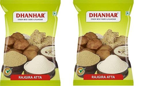 White Dhanhar Rajgira (Amaranth) Flour Special For Rajgira Sheera / Halva, 1 Kg (500G X 2 Pack)