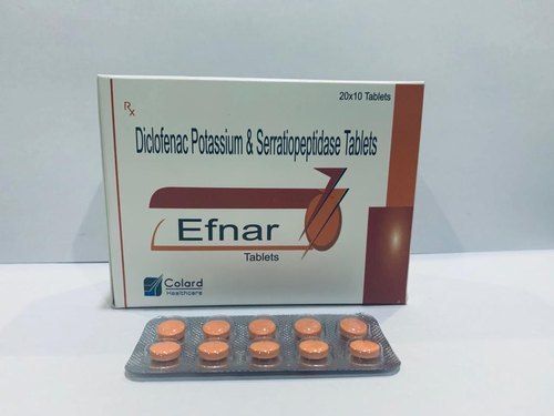 Diclofenac Potassium And Serratiopeptidase Tablets