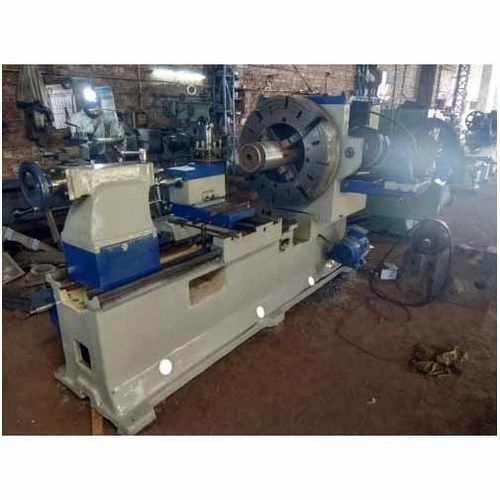 Electricity Powered Heavy Duty Big Bore Lathe Machine - Color: As Per Requirement