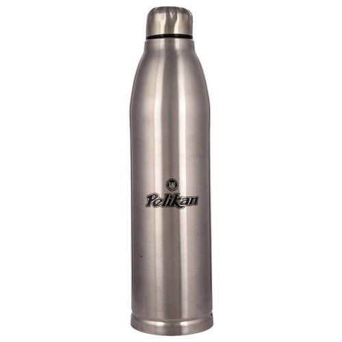 Silver Stainless Steel Drinking Water Bottle