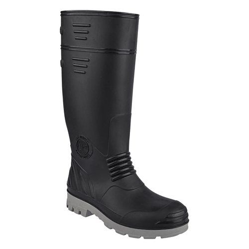 Torpedo Safety Boot (Size-7 UK, Black)