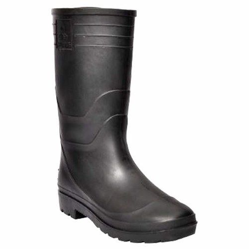 Welcome Black Safety Boot (Size-10 Uk, Black)