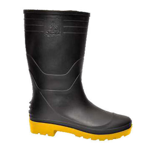 Welcome Yellow Black Safety Boot (Size-6 Uk)