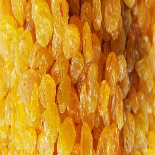 Sugary Taste And Natural Flavor Healthy Dried Golden Raisins Grade: Food Grade