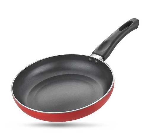 Metal Aluminium Black Kitchen Fry Pan