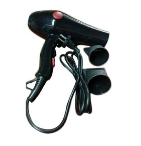 Plastic Black Electrical Hair Dryer