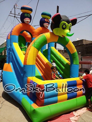 Bouncy Inflatable Castle Slide