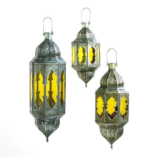 Multicolor Metal Antique Hanging Lamp